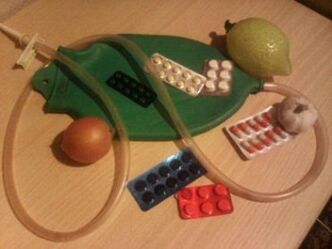enema e medicamentos para remover parasitas