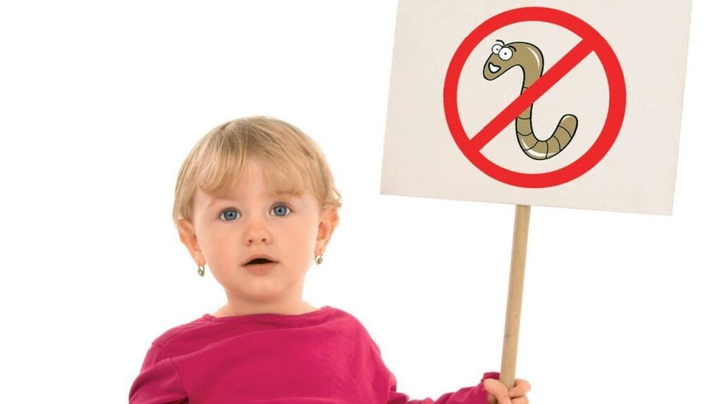 As crianças são mais suscetíveis à infecção por vermes