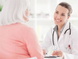 Na consulta médica